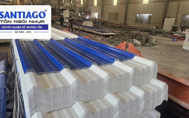 Bảng Thông Số Kỹ Thuật Tôn Ngói Nhựa PVC ASA Santiago
