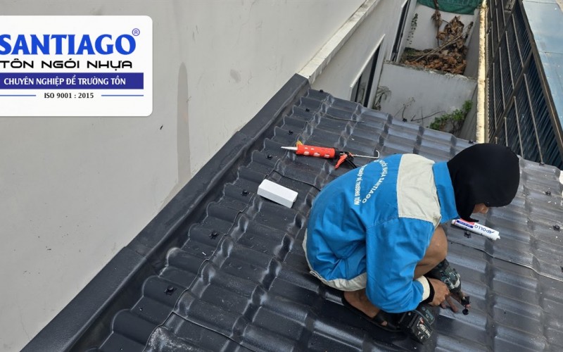 Cách Bắn Vít Lợp Ngói Nhựa, Tôn Nhựa Đúng Kỹ Thuật