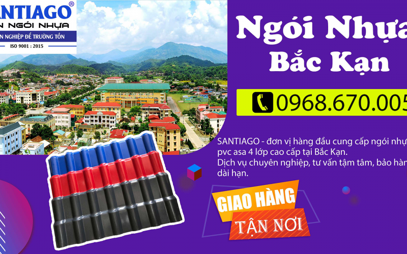 Ngói nhựa Bắc Kạn giá bao nhiêu? Vùng gió Bá Xuyên – Phúc Thuận