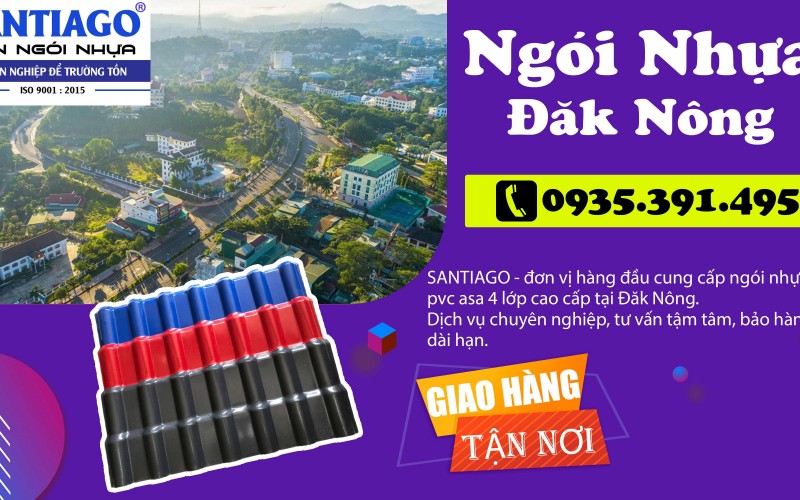 Ngói nhựa Đắk Nông giá bao nhiêu? Vùng gió D’Ran – Đam Rông 3