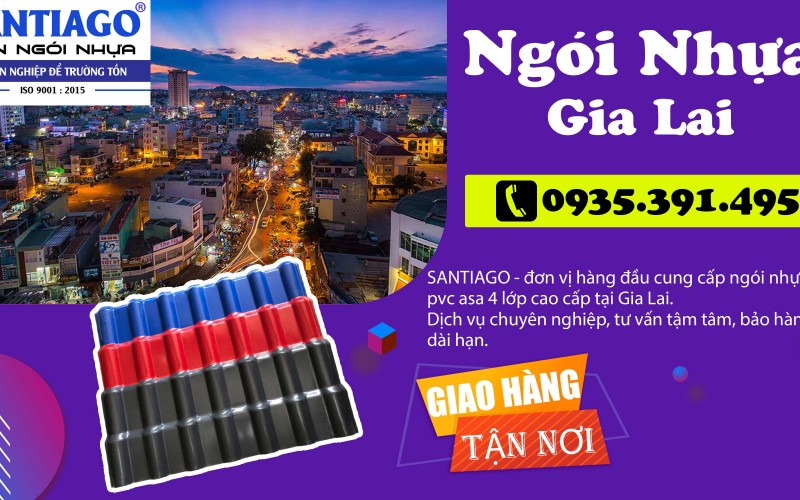 Tôn ngói nhựa Gia Lai (Bình Định cũ) giá bao nhiêu? Mua ở đâu?