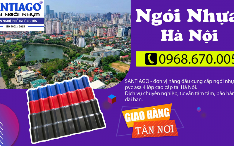 Tôn ngói nhựa TP Hà Nội giá bao nhiêu? Mua ở đâu?