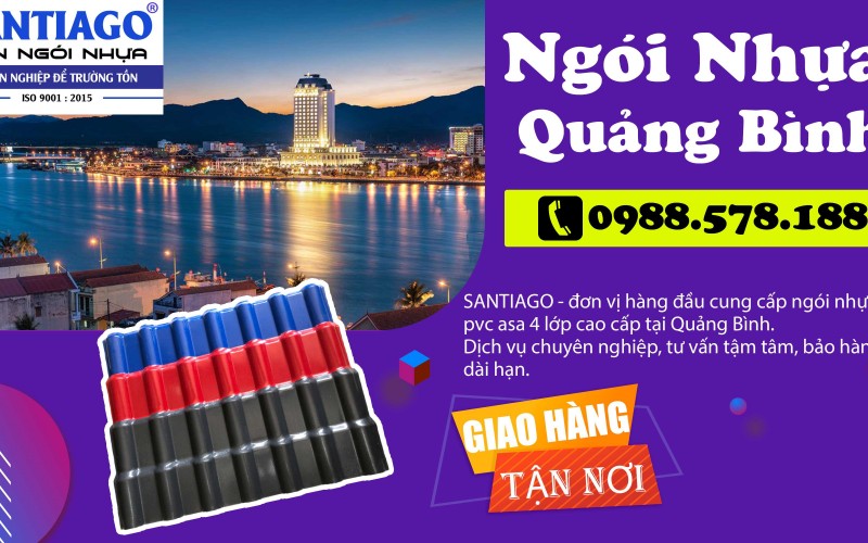 Ngói nhựa Quảng Bình giá bao nhiêu? Vùng gió Ái Tử – Cửa Việt