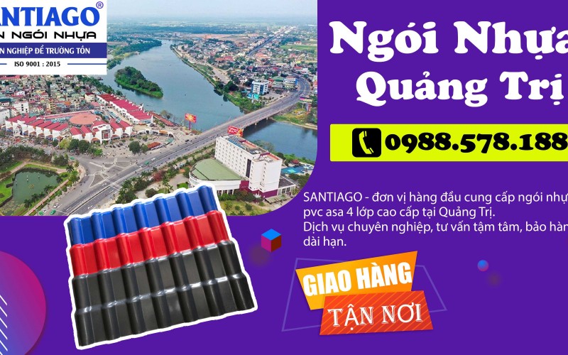 Tôn ngói nhựa Quảng Trị (Quảng Bình cũ) giá bao nhiêu? Mua ở đâu?
