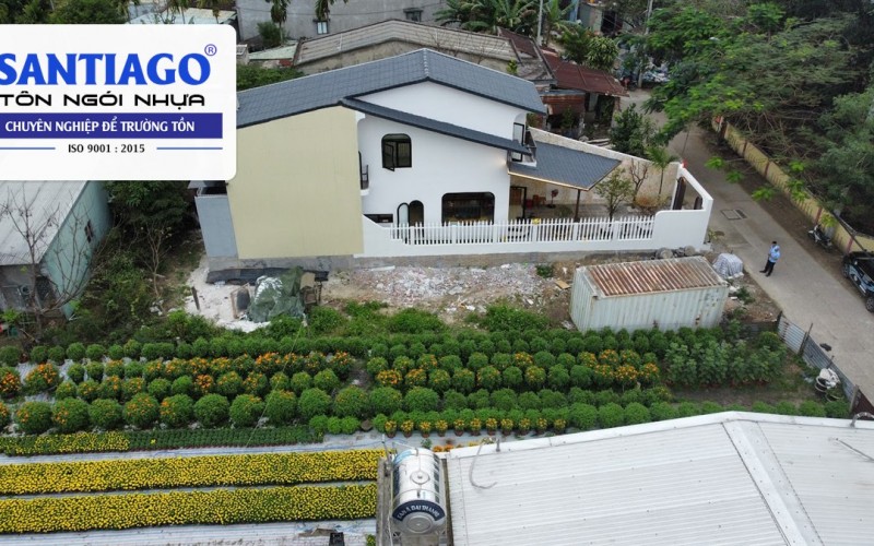 Mái Chữ L, Chữ T Lợp Ngói Nhựa: Tính Ngói, Úp Nóc Và Chạc