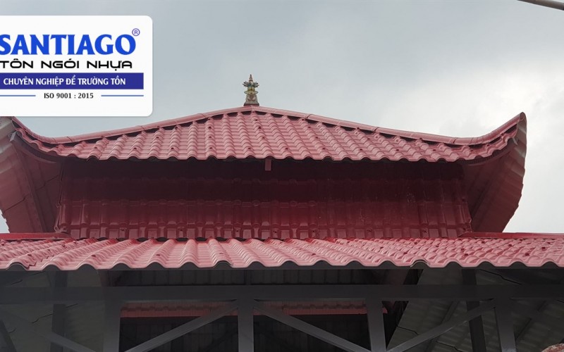 Mái Nhà Mồ, Lăng Mộ Lợp Ngói Nhựa: Bền Màu, Không Vỡ, Ít Phải Tu Sửa