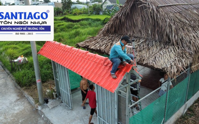 Thay Mái Lá, Mái Tranh Bằng Ngói Nhựa: Hết Mục, Hết Dột