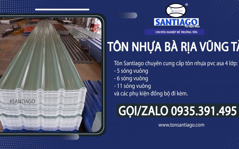Tôn nhựa Bà Rịa – Vũng Tàu giá bao nhiêu? Vùng gió 14 xã, phường
