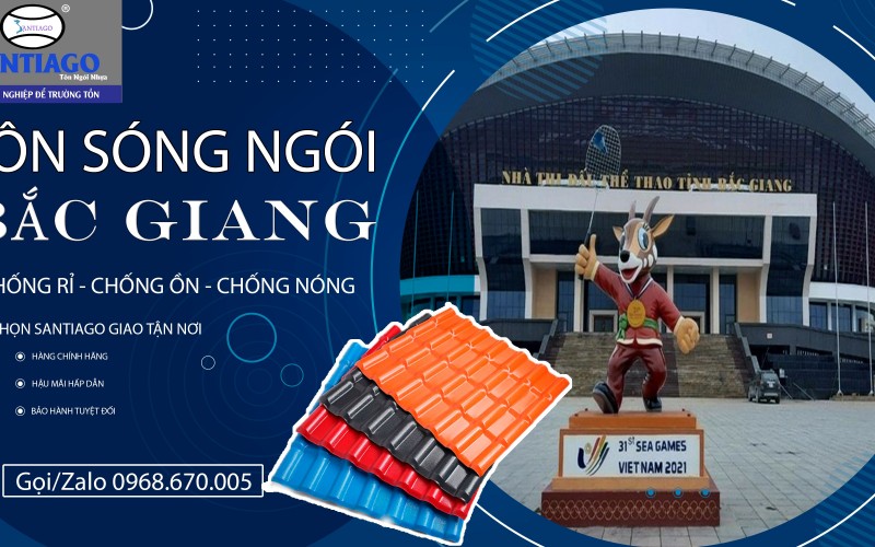 Tôn sóng ngói Bắc Giang giá bao nhiêu? Vùng gió 14 xã, phường