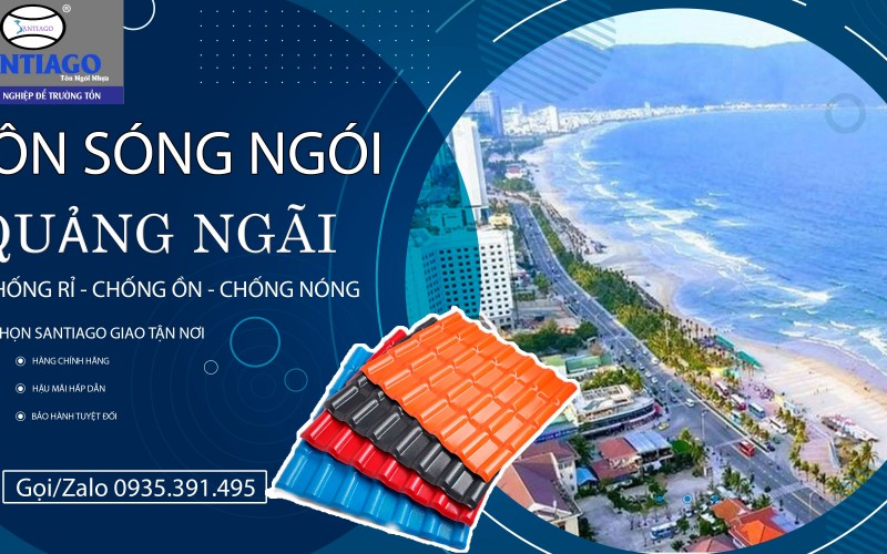 Tôn sóng ngói Quảng Ngãi giá bao nhiêu? Vùng gió Măng Ri – Ya Ly
