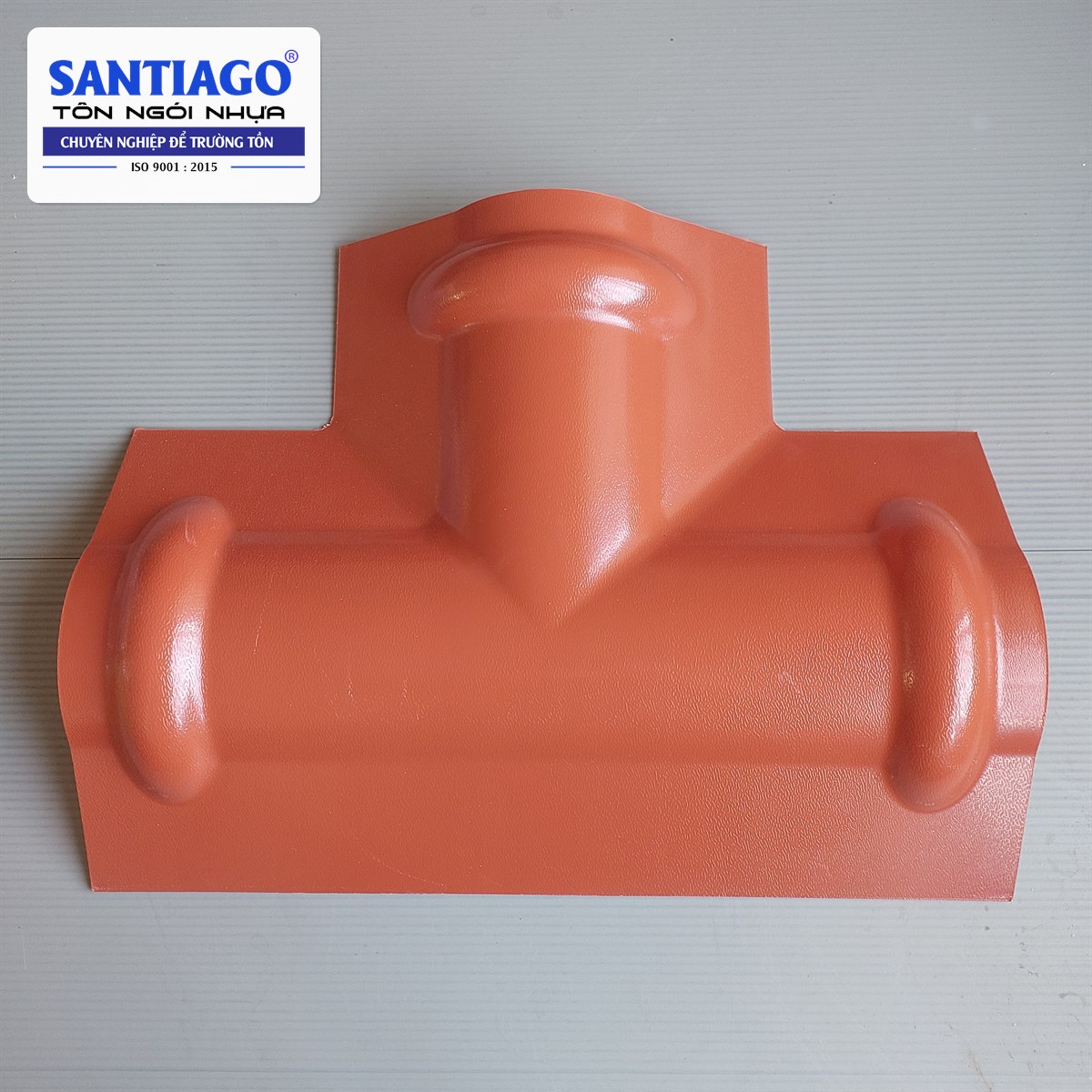 Chạc chữ T ngói nhựa màu đỏ