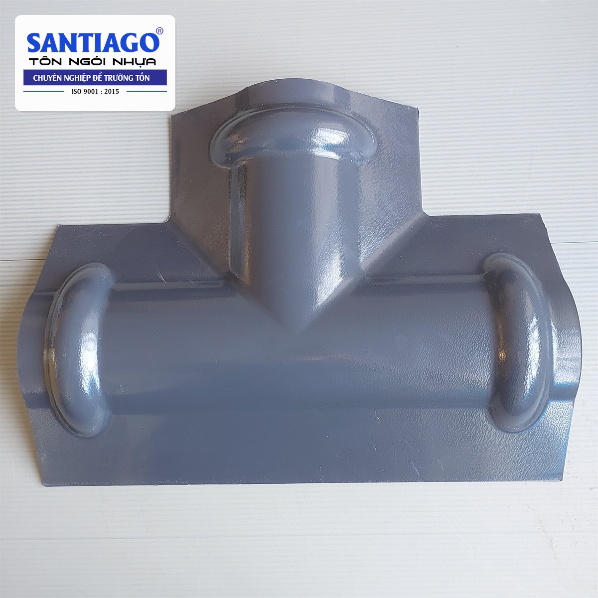 Chạc chữ T ngói nhựa màu xám