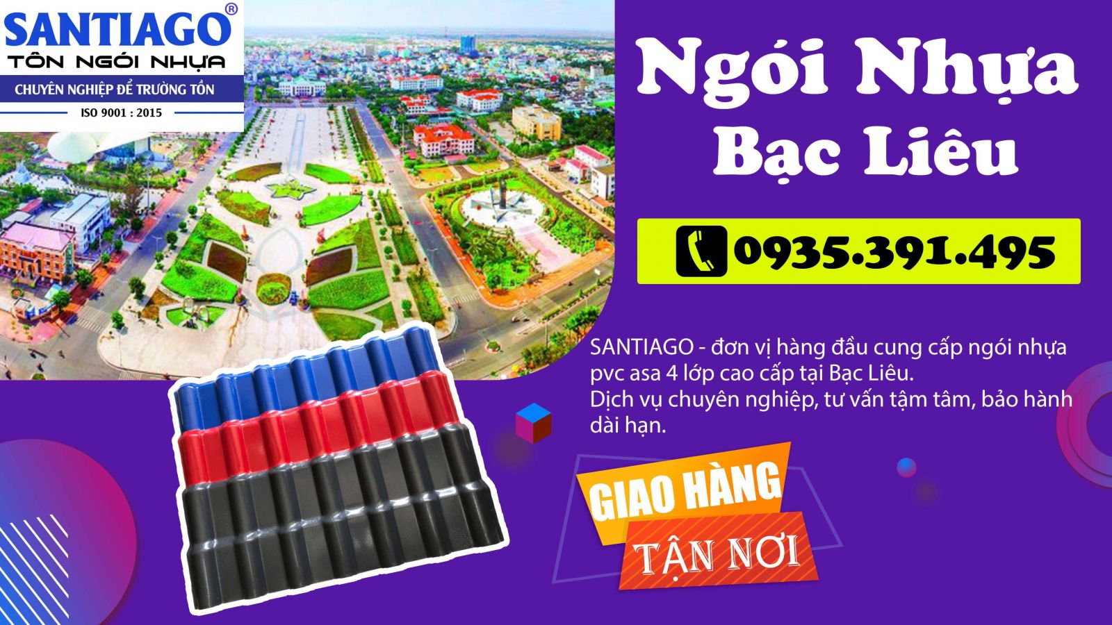 ngói nhựa bạc liêu