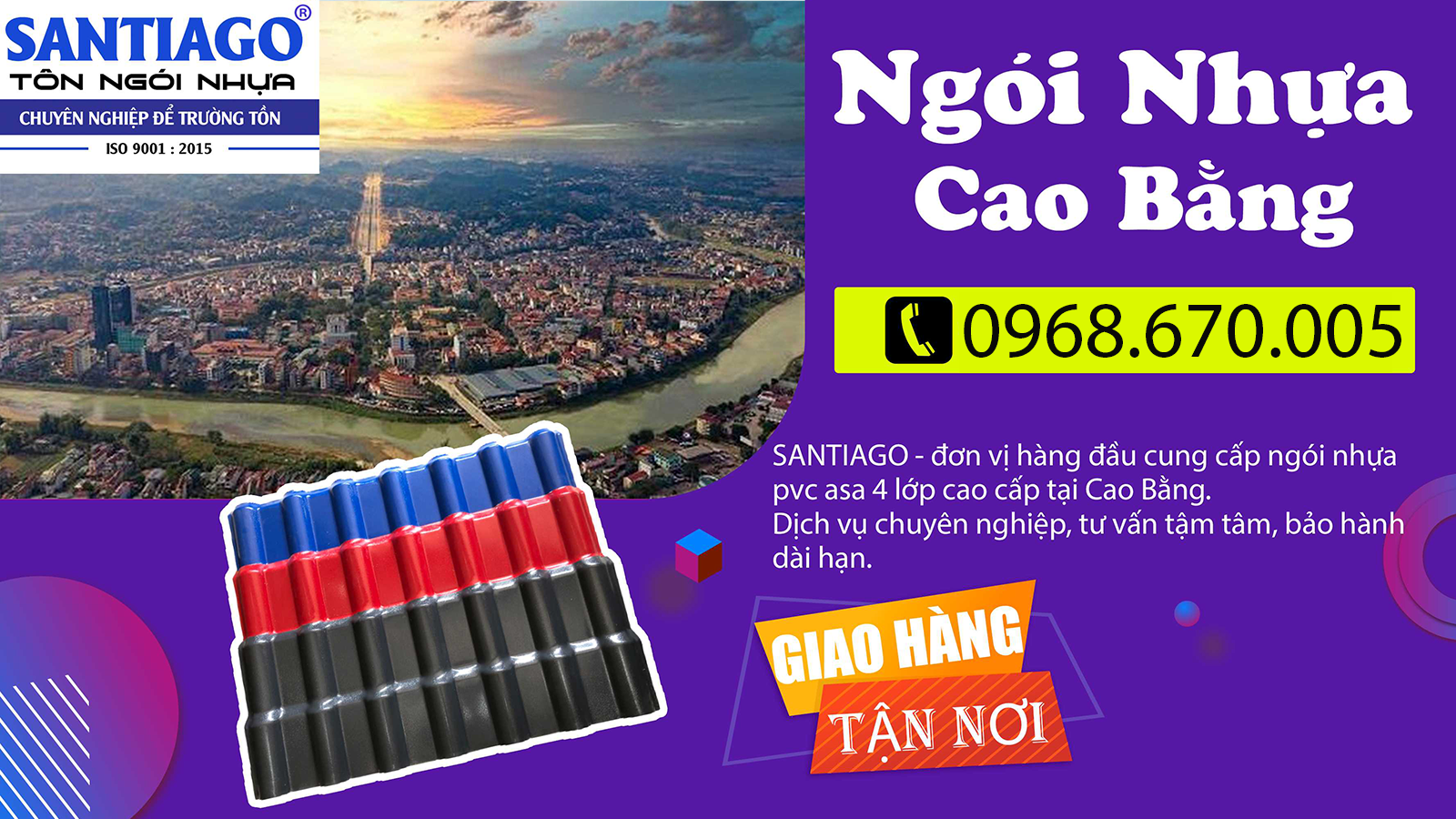 ngói nhựa cao bằng