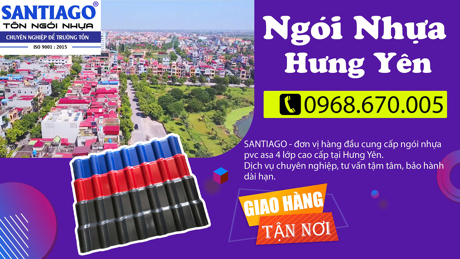 ngói nhựa hưng yên