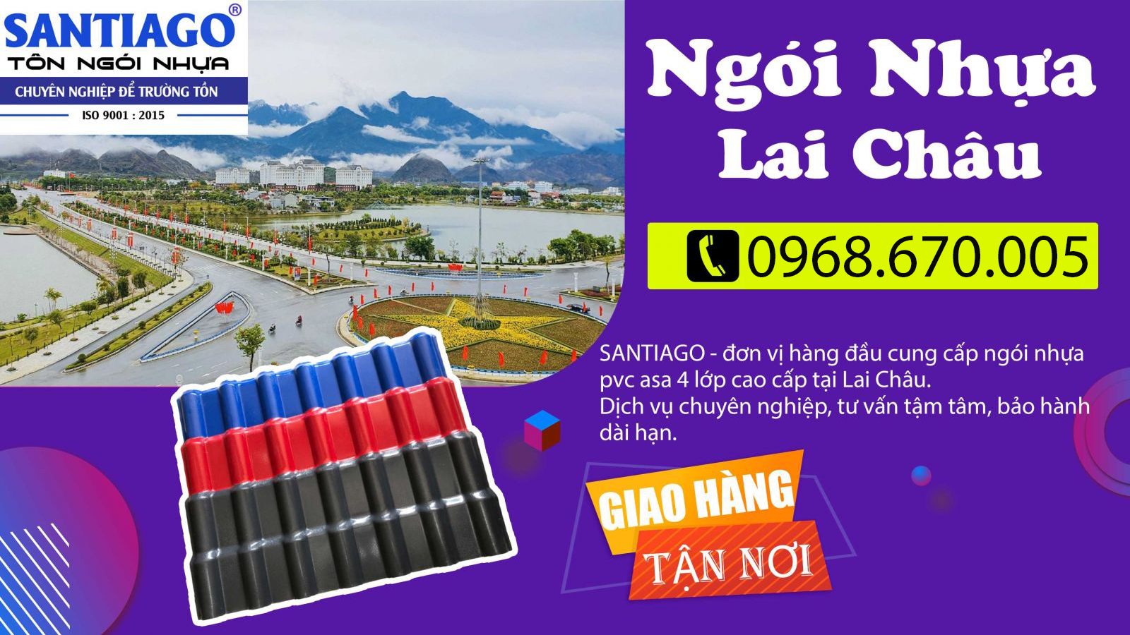 ngói nhựa lai châu