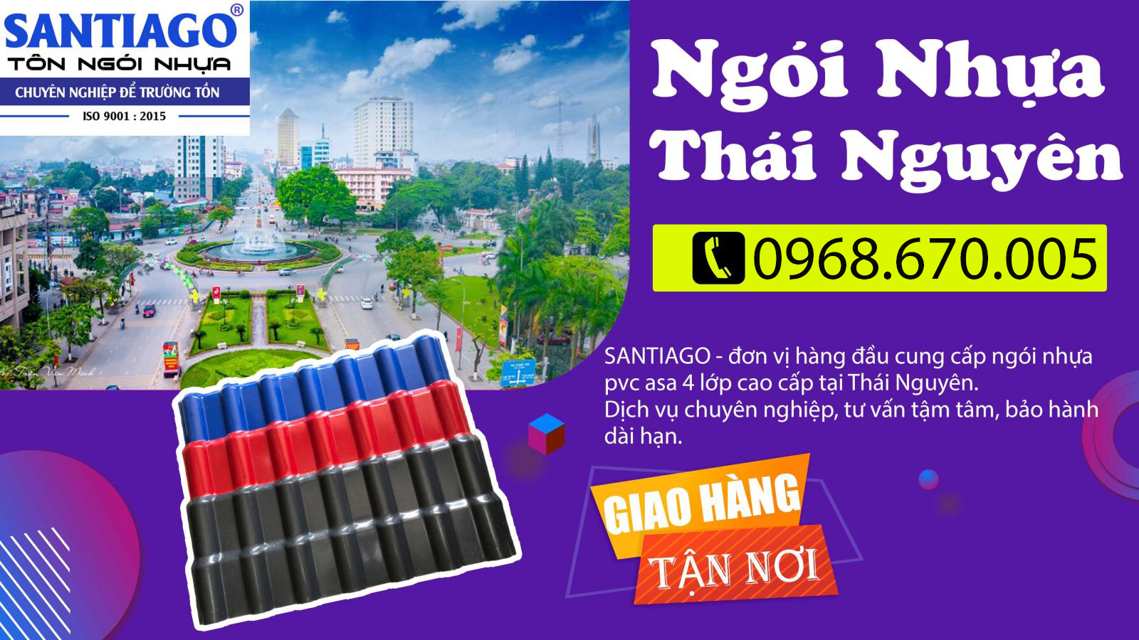 ngói nhựa thái nguyên