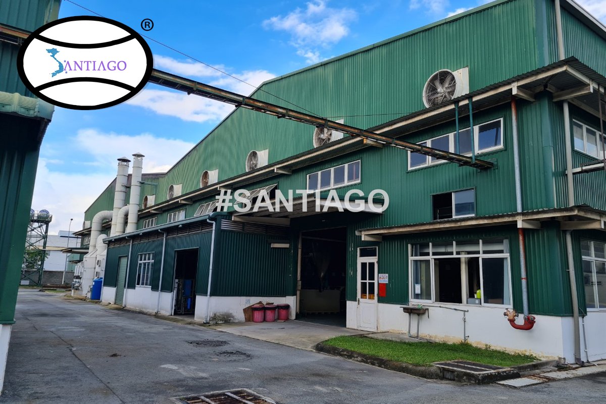 Nhà xưởng ở Bến Cát lợp tôn nhựa Santiago