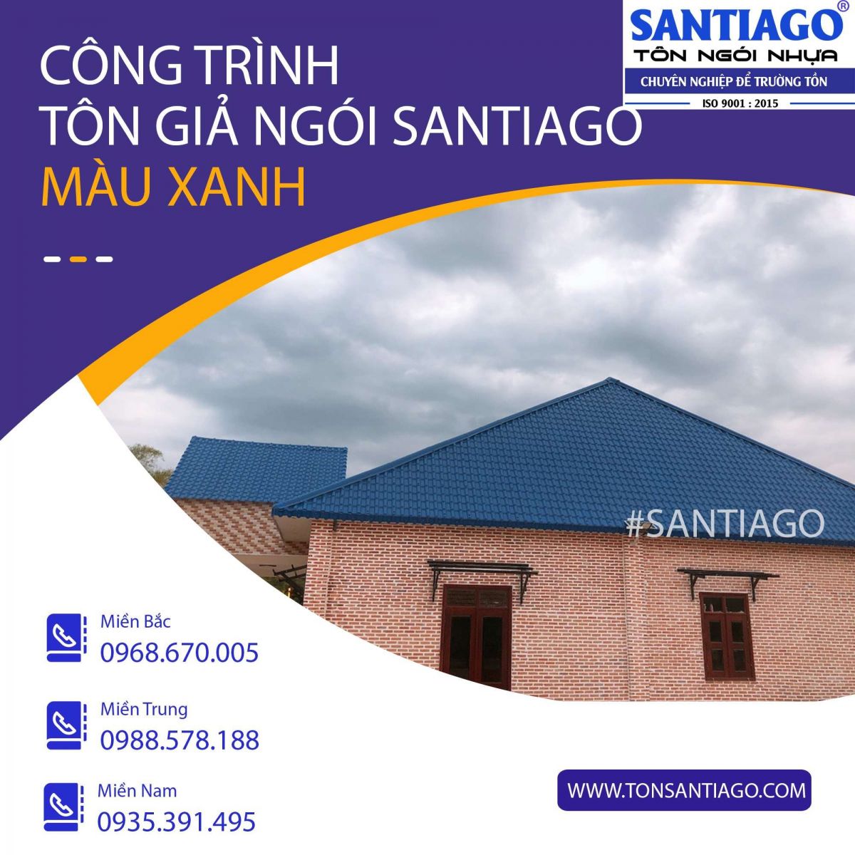 tôn giả ngói màu xanh hà tĩnh