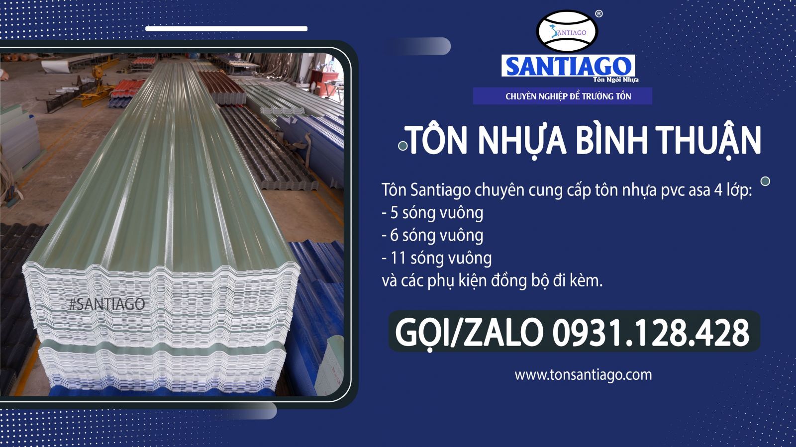 tôn nhựa bình thuận