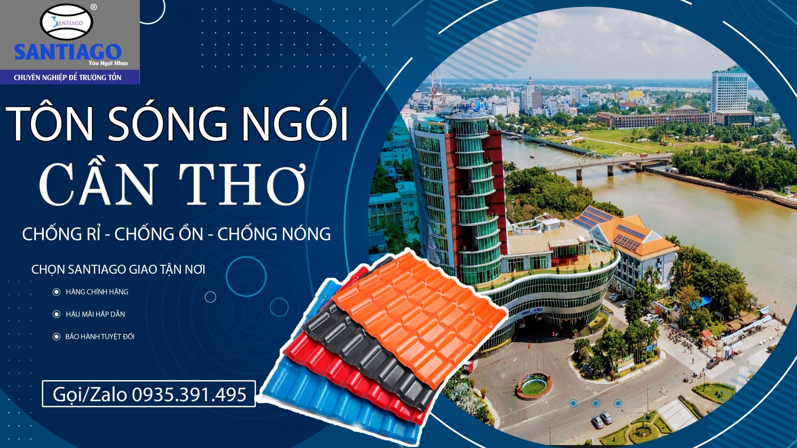 tôn sóng ngói cần thơ