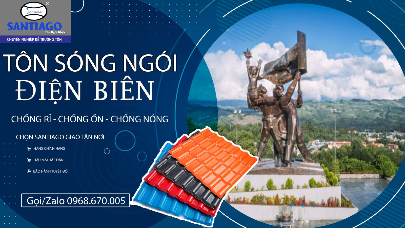 tôn sóng ngói điện biên
