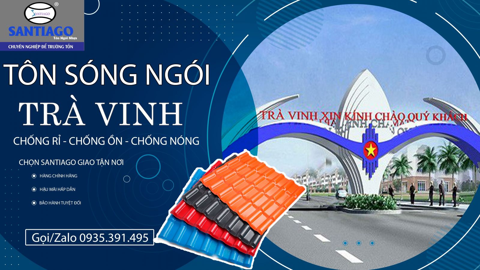 tôn sóng ngói tra vinh